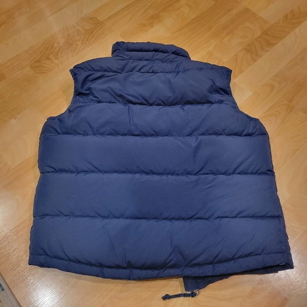 Abercrombie & Fitch Men's Down Puffer Vest Blue Size M